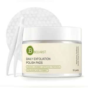50 count Glycolic Acid Pads, Exfoliating Pads with Vitamins‎ C,Green Tea
